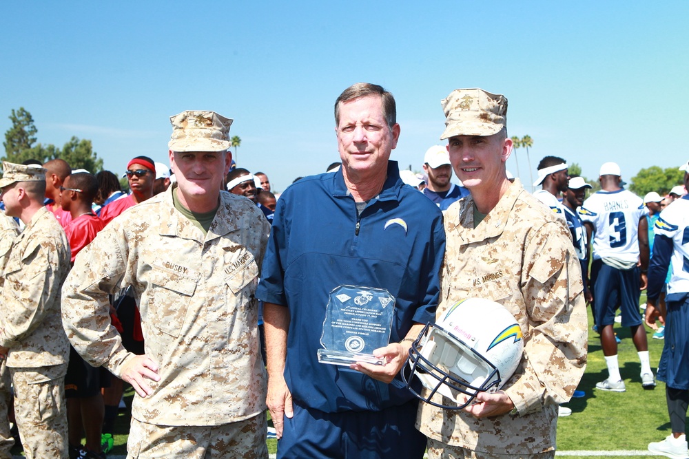 Chargers Military Appreciation