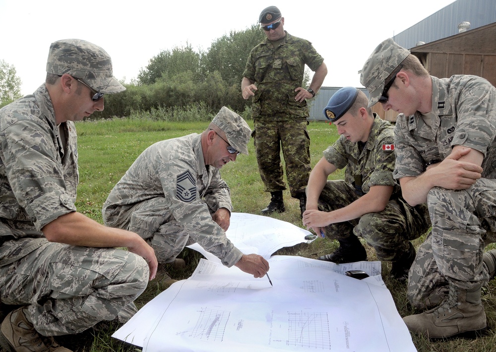 146th Civil Engineering Squadron performs annual training in Canada