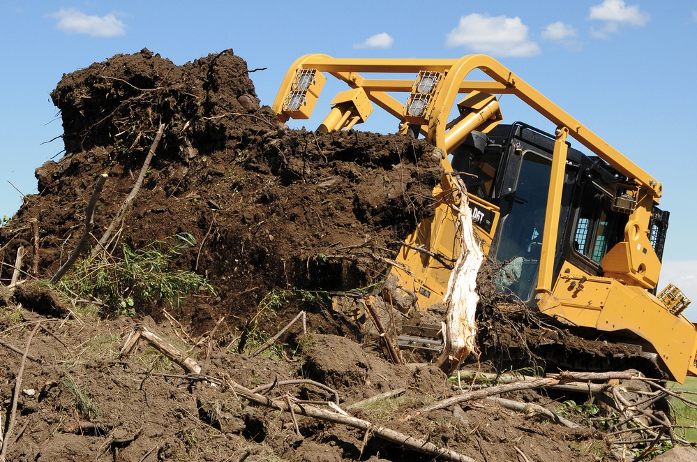 146th Civil Engineering Squadron work with 4th Wing, Canadian Forces Base, Cold Lake