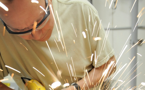 146th Civil Engineering Squadron work with 4th Wing, Canadian Forces Base, Cold Lake