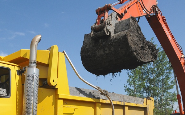 146th Civil Engineering Squadron work with 4th Wing, Canadian Forces Base, Cold Lake
