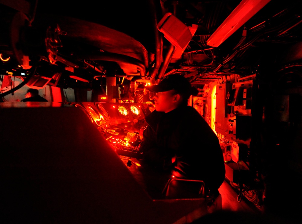 USS Bonhomme Richard sailors at work