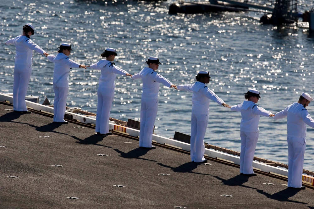 USS John C. Stennis activity