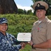 Matthew Thomas receives Bronze Star