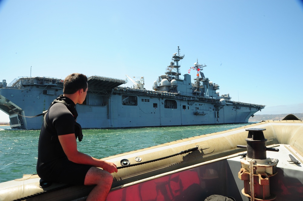 USS Boxer in San Diego