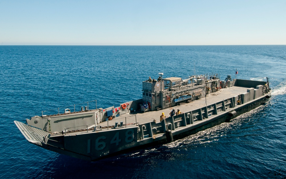 USS Peleliu conducts operations at sea