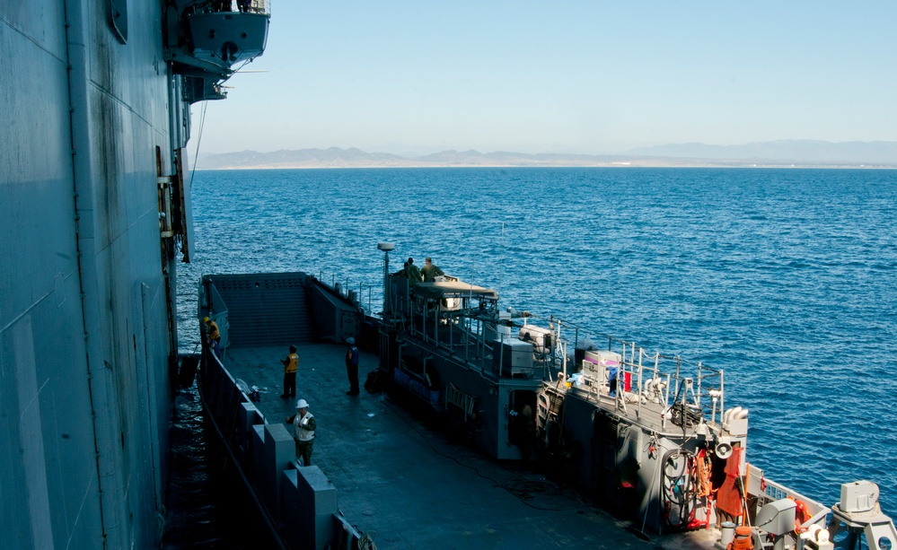 USS Peleliu conducts operations at sea