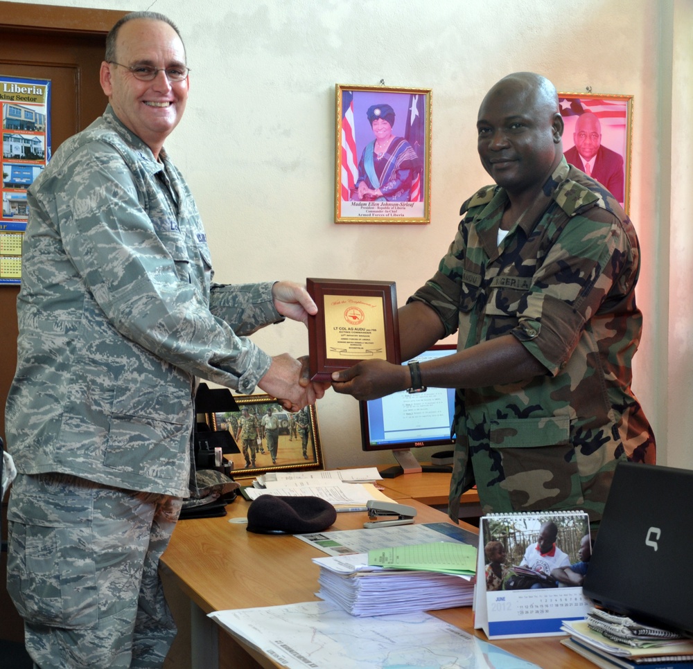 US Africa Command senior chaplain visits OOL, AFL