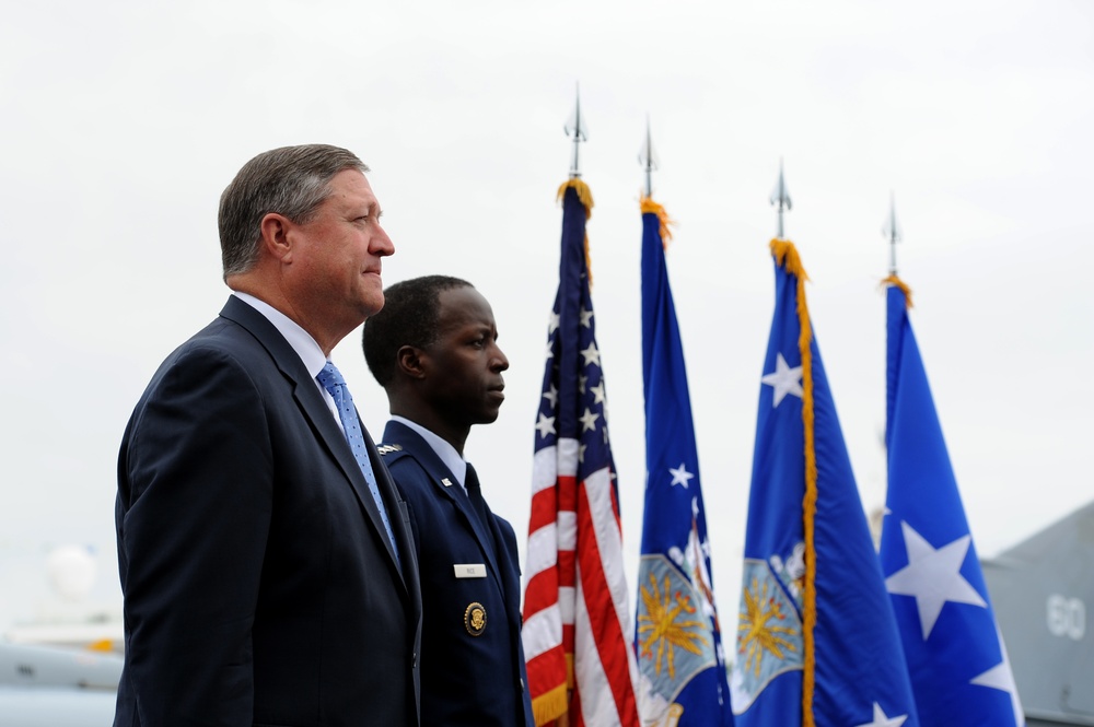 SecAF visits NYC for Air Force Week 2012