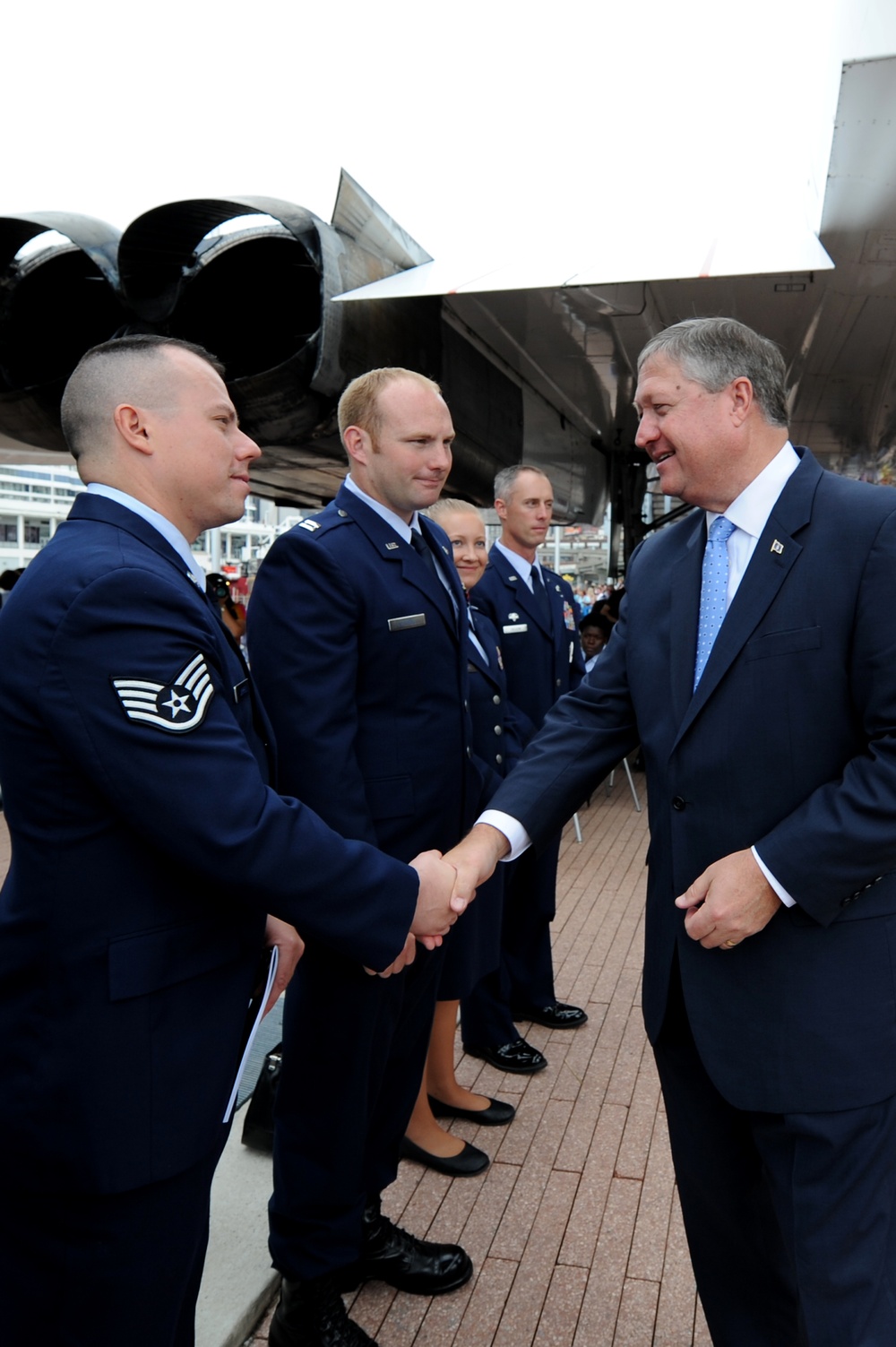 SecAF visits NYC for Air Force Week 2012