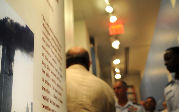 Airmen visit WTC Tribute Center and 9/11 Memorial