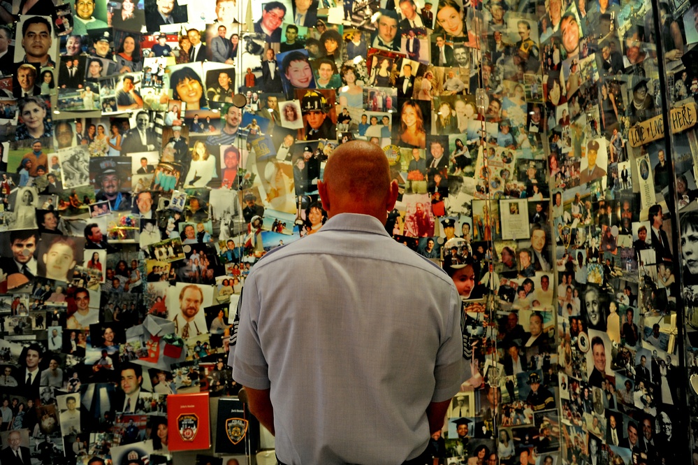 Airmen visit WTC Tribute Center and 9/11 Memorial