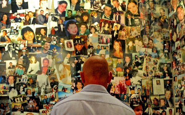 Airmen visit WTC Tribute Center and 9/11 Memorial