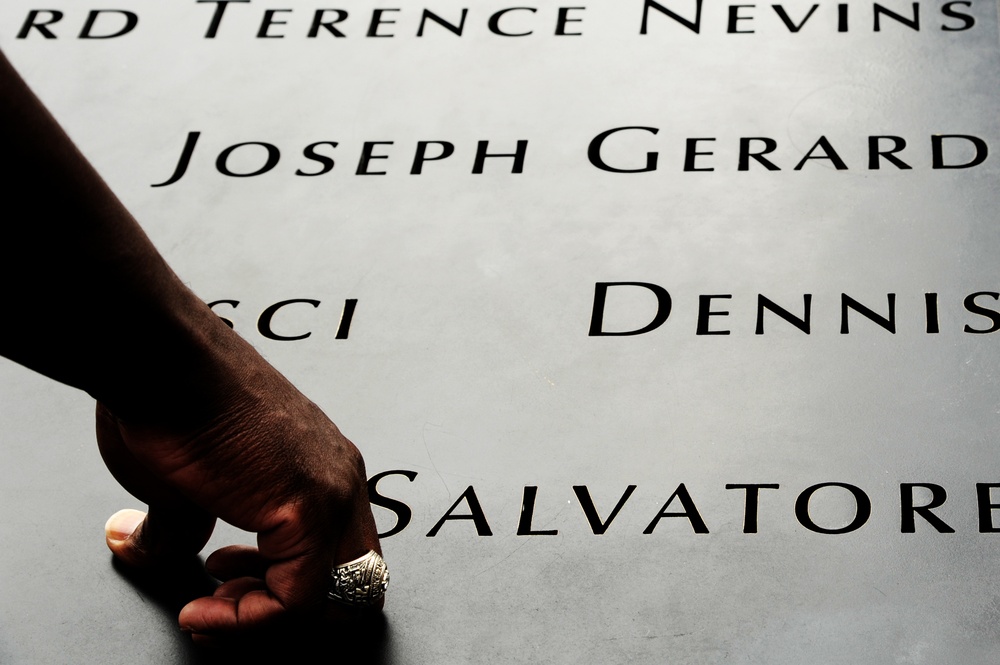 Airmen visit WTC Tribute Center and 9/11 Memorial