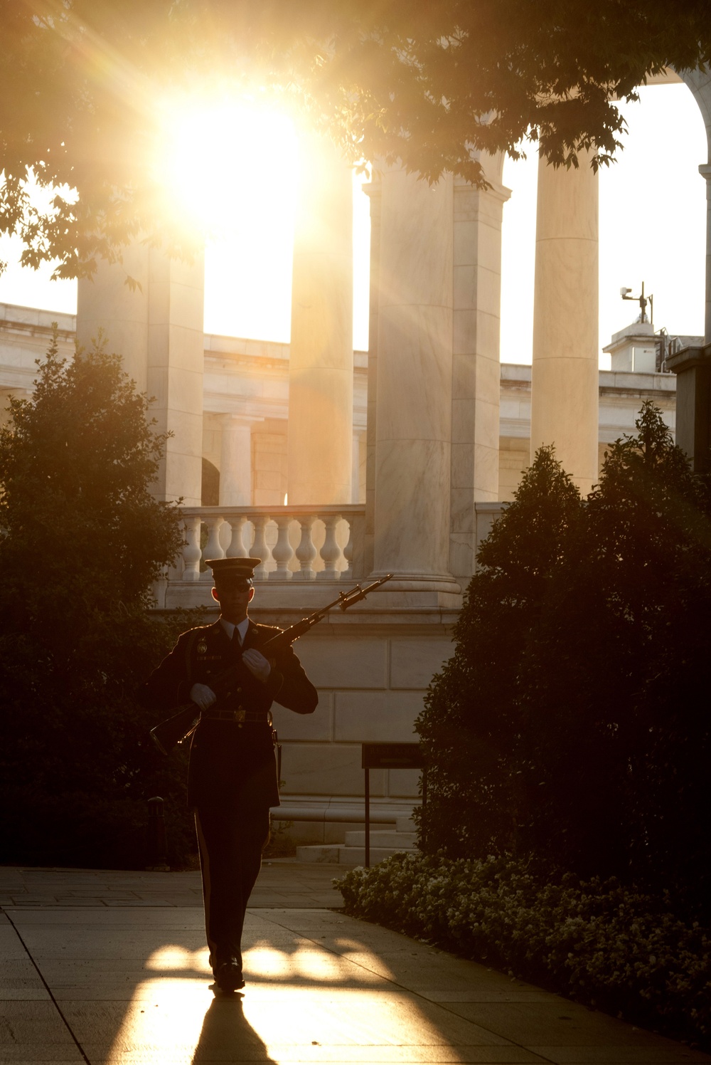 Sunset at the Tomb of the Unknowns