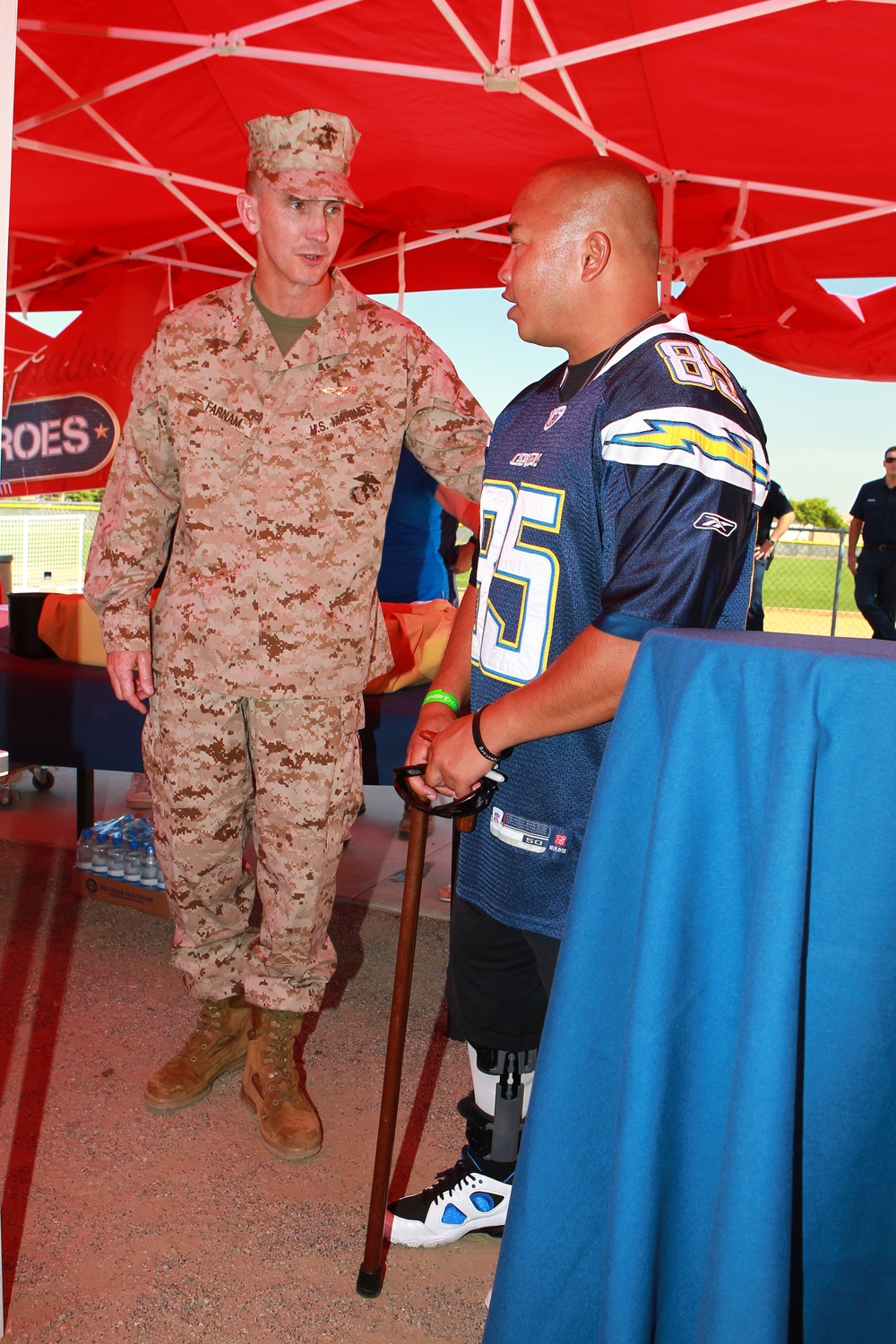 Chargers Military Appreciation