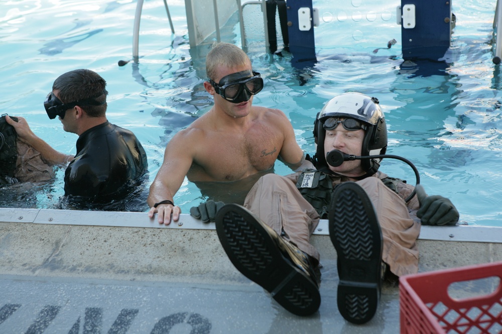 Aviators train for worst-case scenario