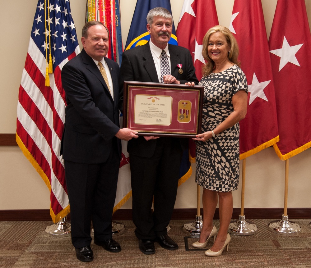 Thomas named Fort Bragg Executive of the Year