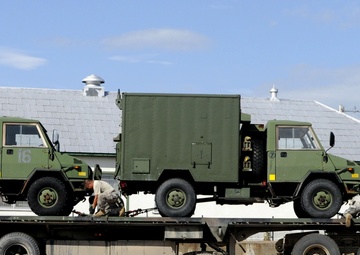 Canadian Military for convoy mission