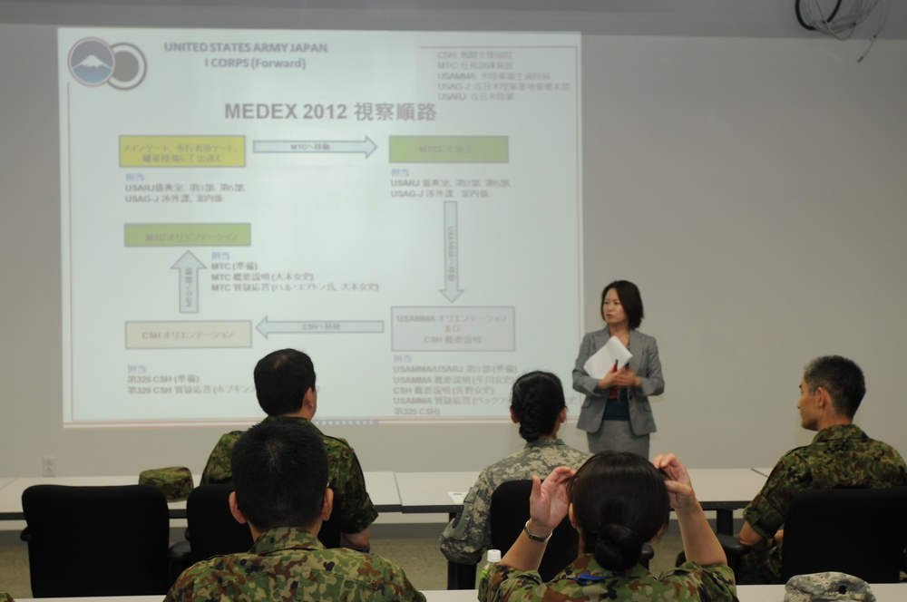 MEDEX 2012 combat support hospital operational