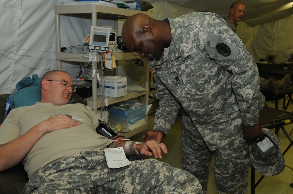 MEDEX 2012 combat support hospital operational