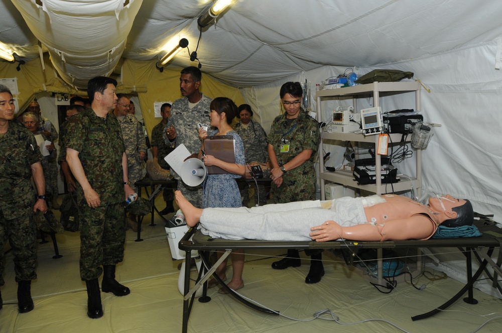 MEDEX 2012 combat support hospital operational