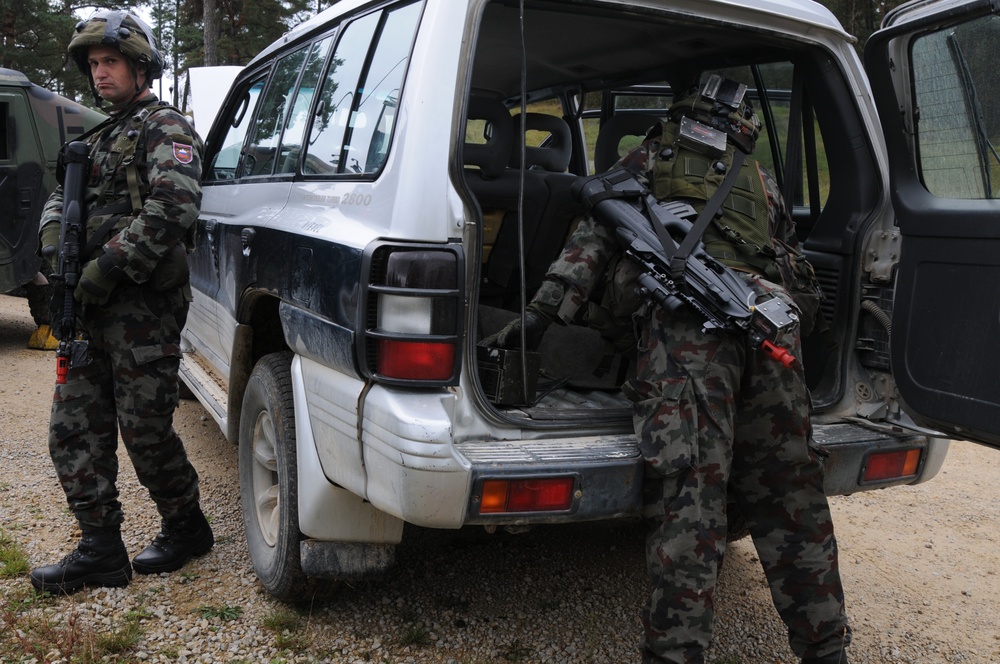 Kosovo Forces Training Exercise XVI