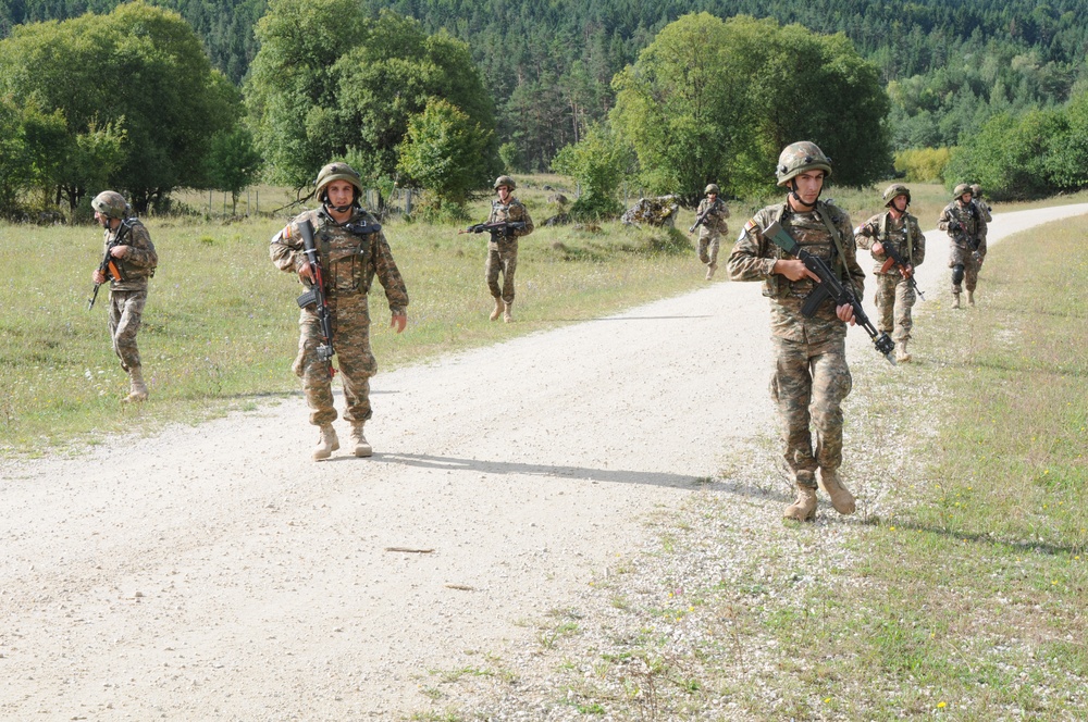 Kosovo Forces Training Exercise XVI