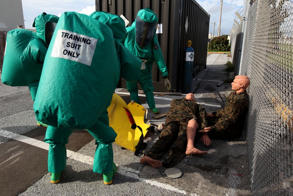 Training exercise in Japan