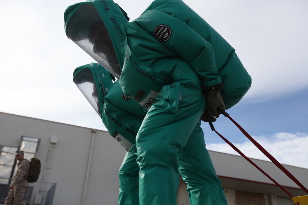 Training exercise in Japan