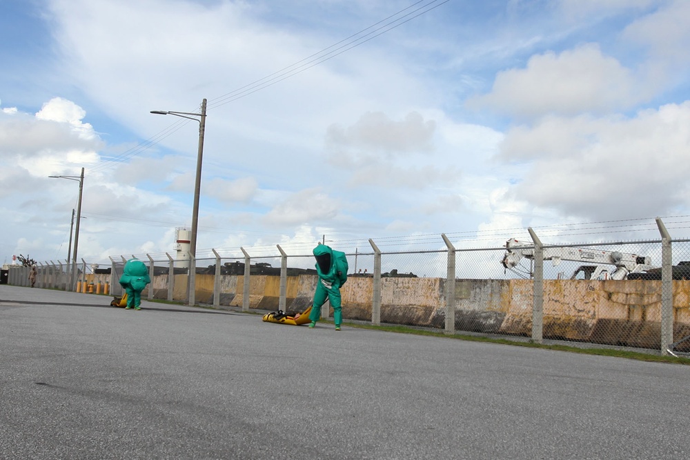 Training exercise in Japan