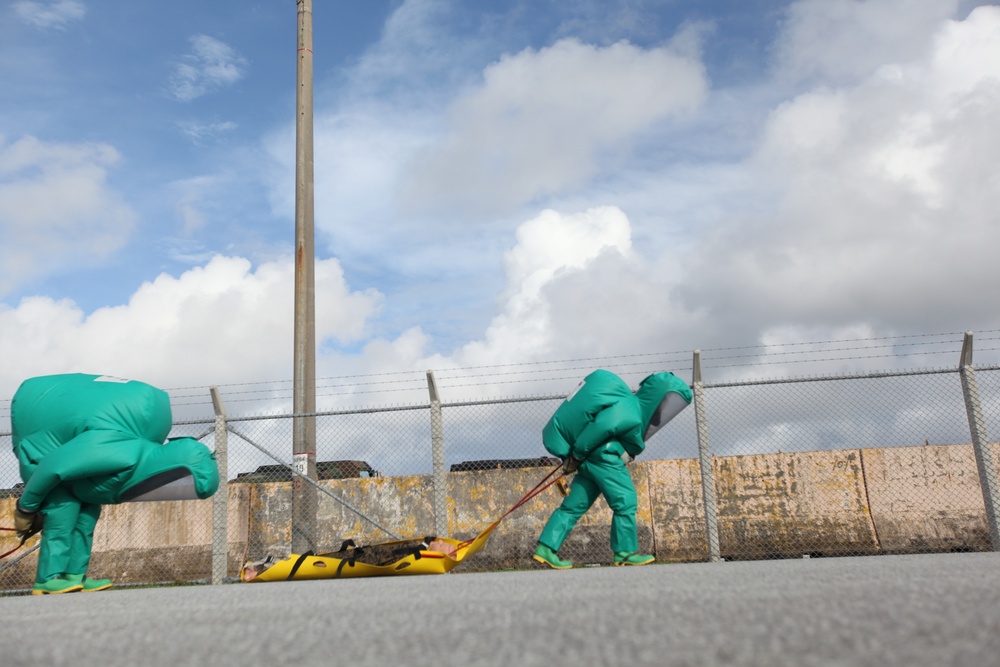 Training exercise in Japan