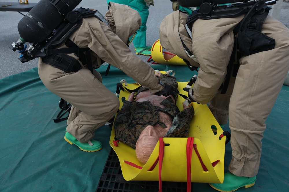 Training exercise in Japan