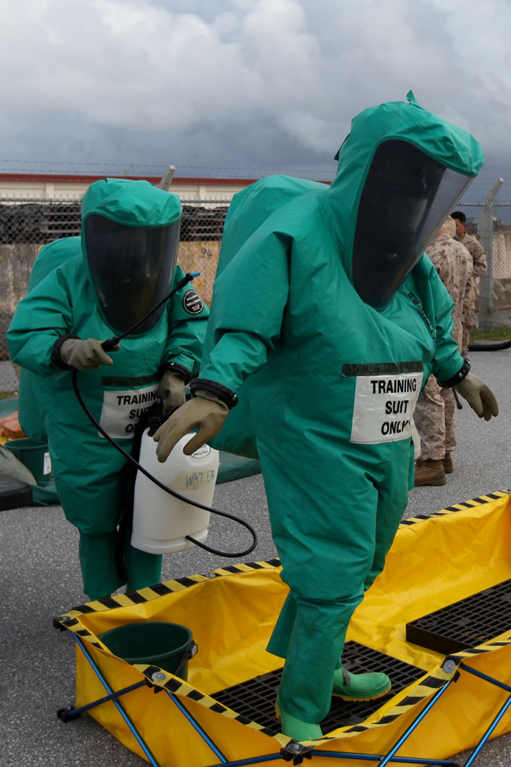 Training exercise in Japan