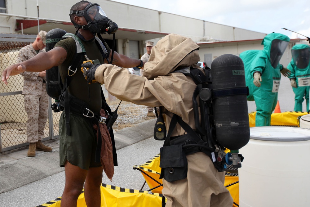 Training exercise in Japan