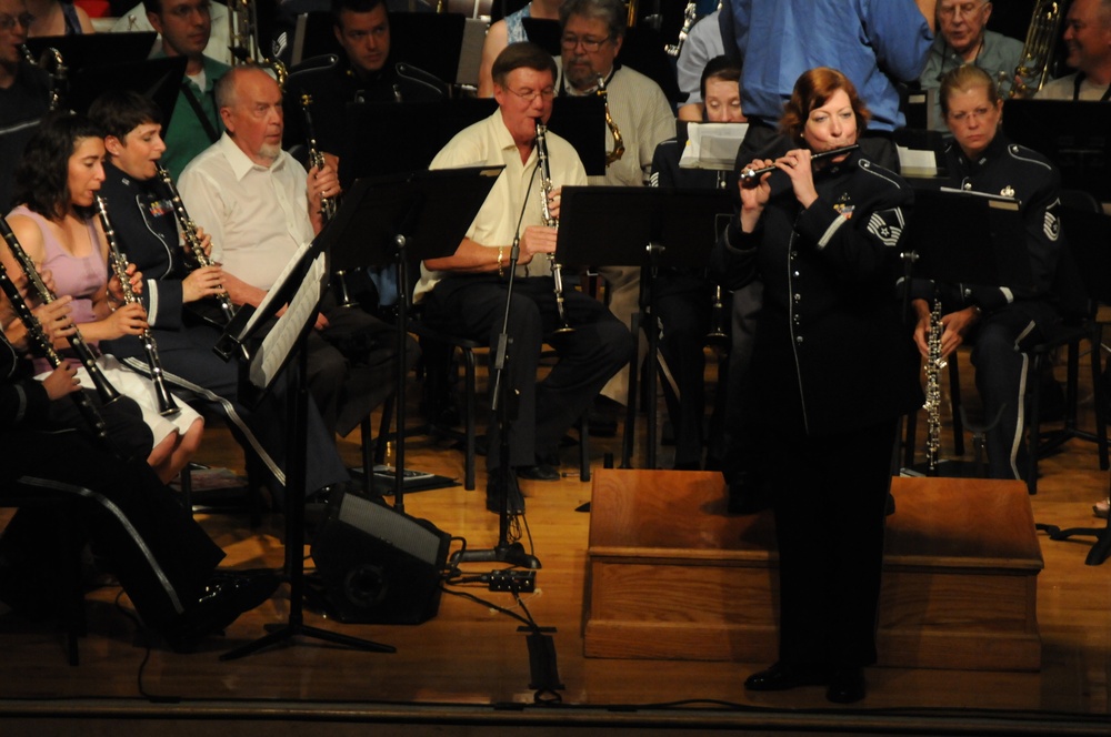 Air National Guard Band's last performance