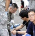 Misawa Air Base conducts mass casualty exercise