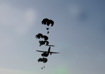 Aerial delivery near salang tunnel