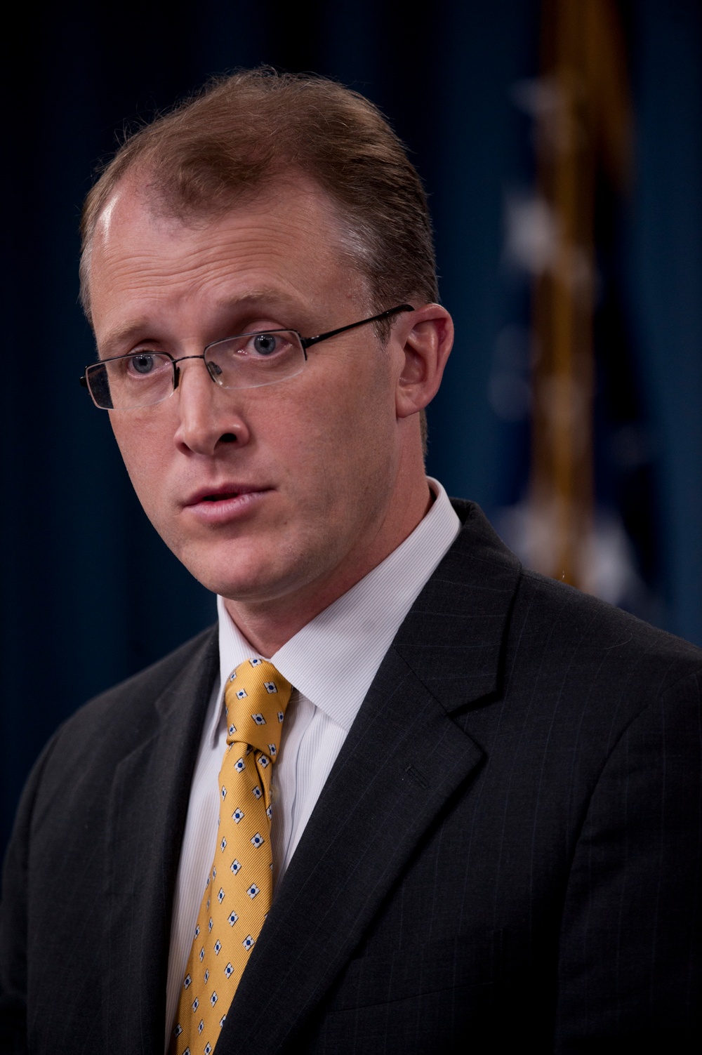 Briefing at the Pentagon