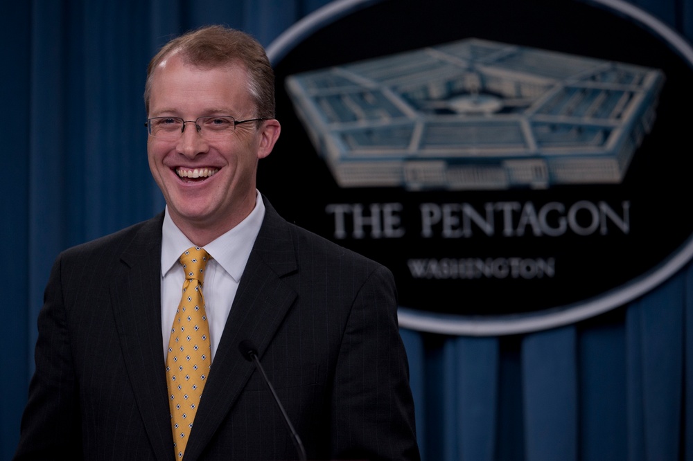 Briefing at the Pentagon