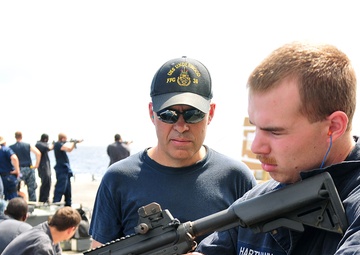 USS Underwood action