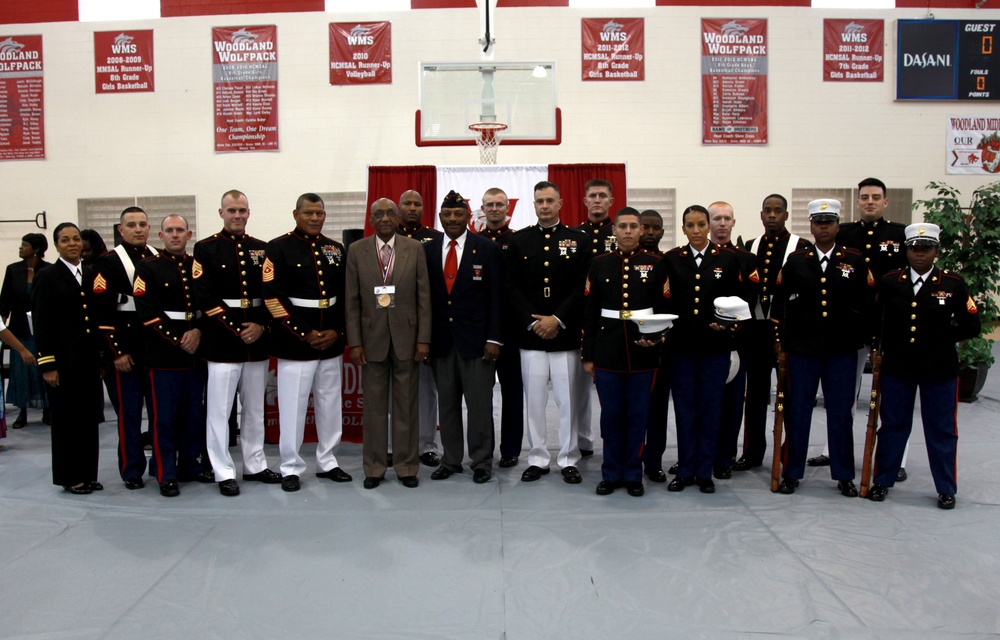 Local Montford Point Marine receives Congressional Gold Medal