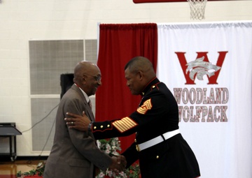 Local Montford Point Marine receives Congressional Gold Medal