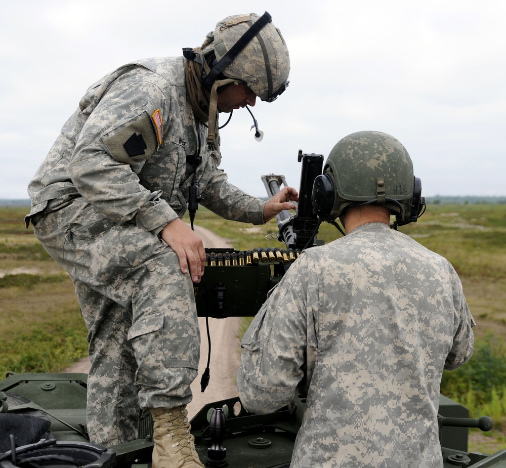 PA National Guard Stryker gunners test skills in Canada