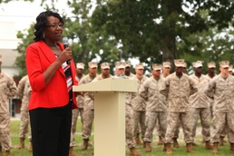 Camp Lejeune disburser bids farewell after thirty-three years