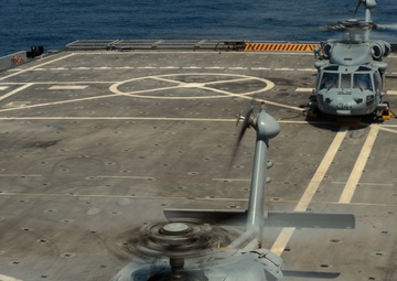 USS Ponce dive casualty drill