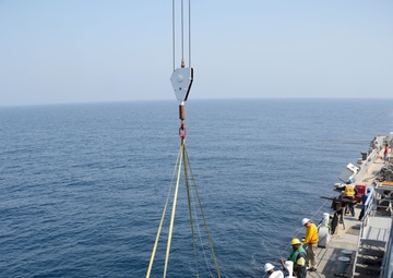 USS Ponce dive casualty drill