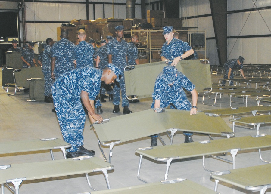 NAS Pensacola personnel evacuate, return home