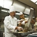 Hospital cooks train with professional chef