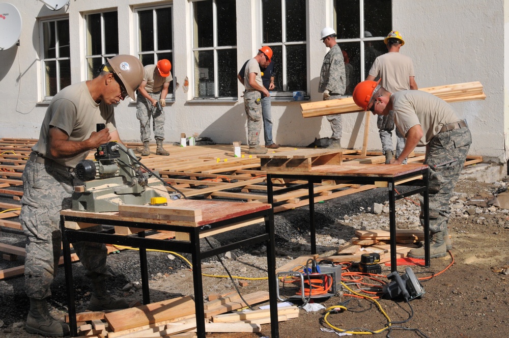 153rd Civil Engineer's training mutually beneficial